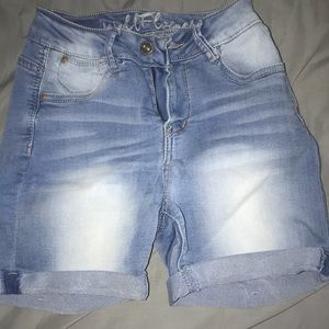 Light Blue Jean Shorts